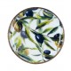 Assiette Provence : Thème Olives. D 15 cm.