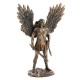 Statuette résine : L'archange Saint Michel et Le Glaive H 29 cm
