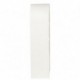 Meuble étagère de rangement à niches arrondies, Collection Argos, Médium Blanc aspect résine moulée, hauteur 120 cm