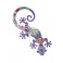 Déco murale : Gecko, Collection BSTONE, H 60 cm