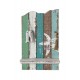 Plaque Bois vintage : Welcome Beach, Collection Bord de mer, H 46 cm