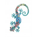Déco murale : Gecko, Collection BSTONE, H 60 cm