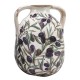 Bol de service, Bois de Manguier et Thème Olives, Diamètre 15 cm