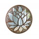 Déco murale fer : Arbre de vie, Anthracite & marron, Mod 5, H 60 cm