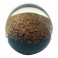 Presse Papier Sulfure et Décoration Bulles d'eau, Diam 8 cm