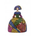 Figurine Menine Espagnole Multicolore en résine, MIKAKOLOR, H 17 cm