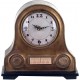 Horloge rétro : Mod Poste radio ancien, H 22 cm