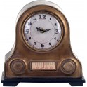 Horloge rétro : Mod Poste radio ancien, H 22 cm
