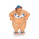Figurine Bord de Mer : Baigneuse Ronde en Bikini et Tongs, Hauteur H 13 cm