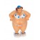 Figurine Bord de Mer : Baigneuse Ronde en Bikini et Tongs, Hauteur H 13 cm
