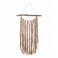Décoration murale balinaise à suspendre, Bois flotté et Raphia, H 65 cm