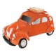 2 CV murale : La petite française, Orange, L 71 cm