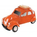 2 cv murale : La petite française, Orange, L71 cm