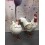 Animal Déco : Duo Coq & Poule Charmants, Taille XL, H 29 cm